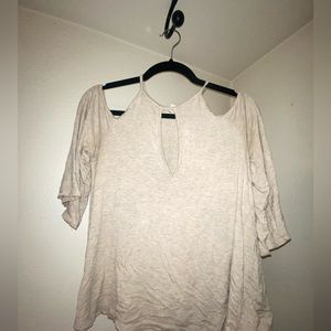 Urban Outfitters Silence & Noise Flowy Cut Out Top